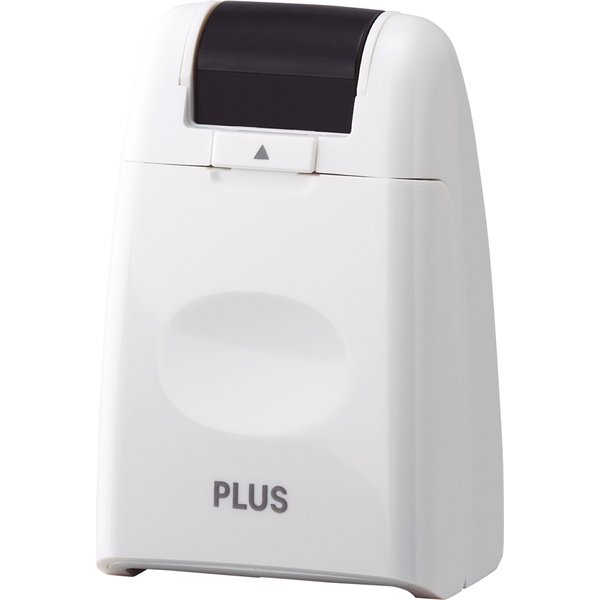 PLUS JAPAN Datenschutz-Rollstempel Standard, blau