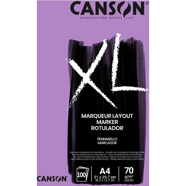 CANSON Skizzen- und Studienblock , XL MARKER, , DIN A3