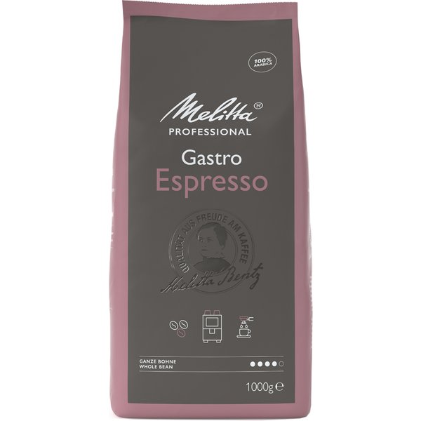 Melitta Kaffee , Gastro Espresso, , ganze Bohne