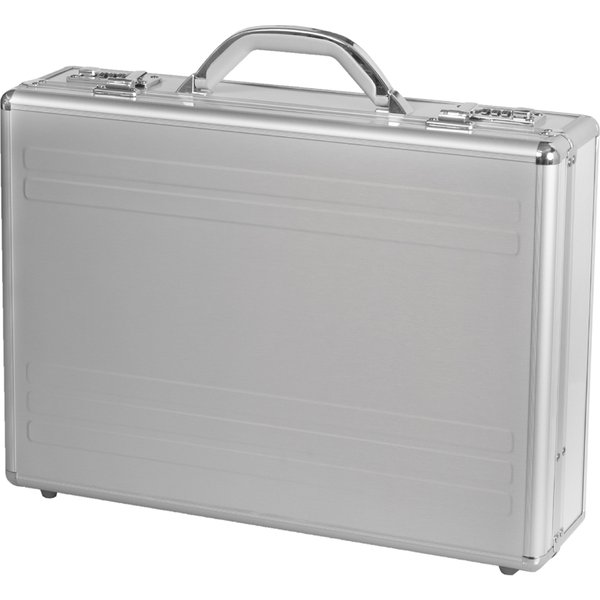 ALUMAXX Laptop-Attaché-Koffer , KRONOS, , Aluminium, silber