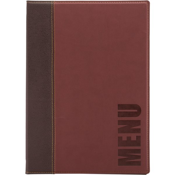 Securit Speisekarten-Mappe TRENDY, A4, weinrot
