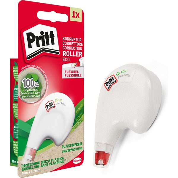 Pritt Korrekturroller Eco Flex, 4,2 Mm X 10 M-image