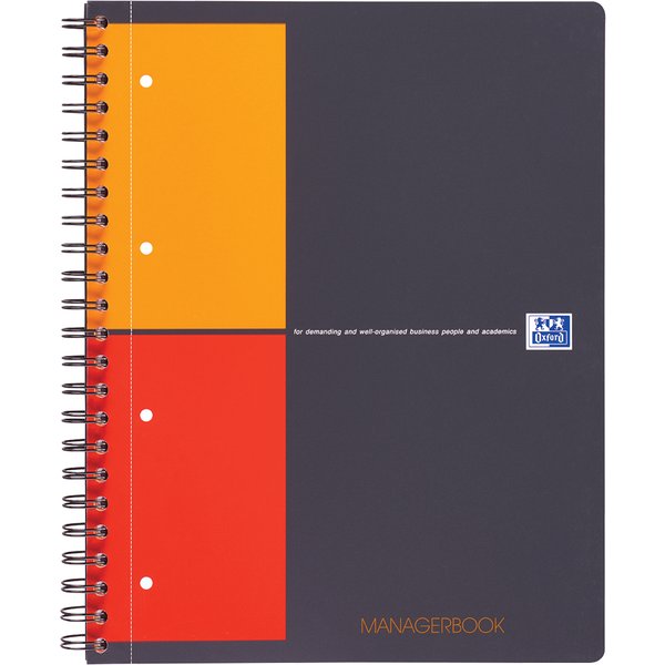 Oxford International Collegeblock , MANAGERBOOK, , DIN A4+