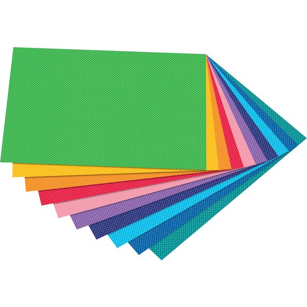 folia Motivkarton , Punkte klein, , 500 x 700 mm, 300 g/qm