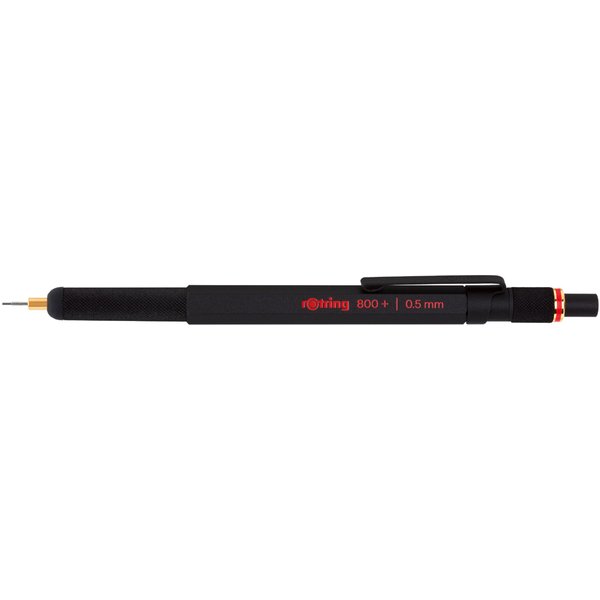 rotring Feinminen- und Eingabestift 800+, 0,5 mm, schwarz