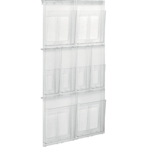 helit Wanddisplay , the placativ, , 6x DIN A4 + 12x 1/3 DIN A4