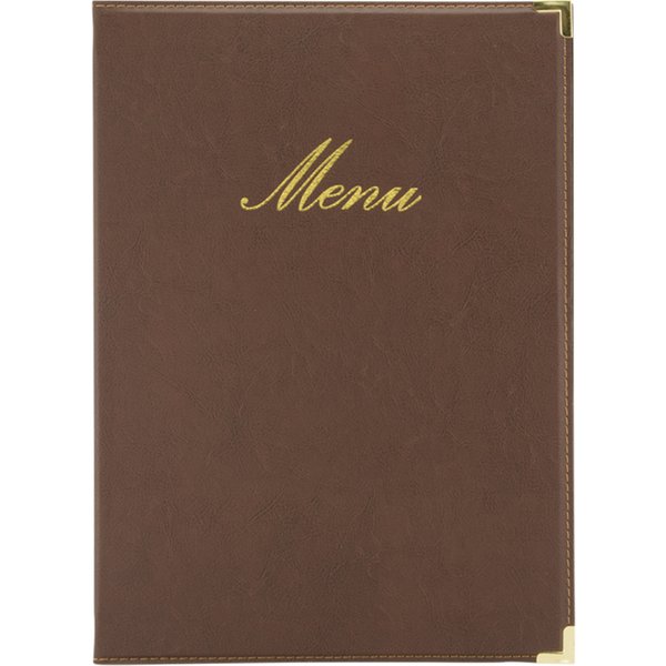 Securit Speisekarten-Mappe CLASSIC, A4, schwarz