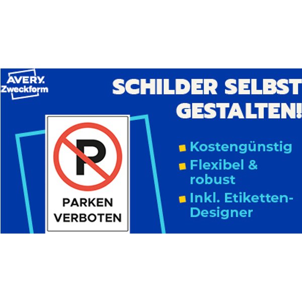 Avery Zweckform Wetterfeste Etiketten, 105 X 148 Mm, Weiß-image