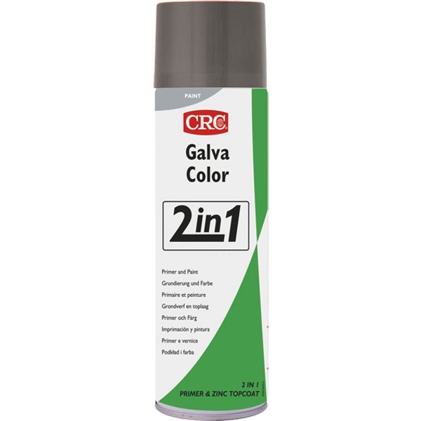 CRC Galvacolor 2In1 Schutzlack, Schwarz, 500 Ml Spraydose-image