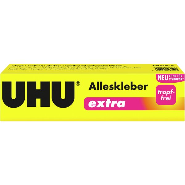 UHU extra Alleskleber, lösemittelhaltig, 125 g