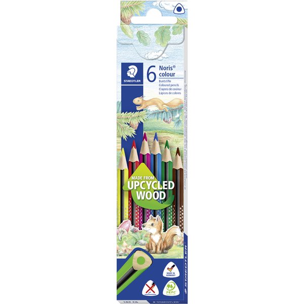 Staedtler Dreikant-Buntstift Noris Colour, 6Er Kartonetui-image