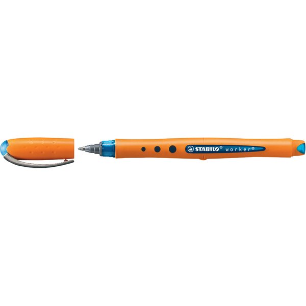 Stabilo Tintenroller Worker Medium, Blau-image