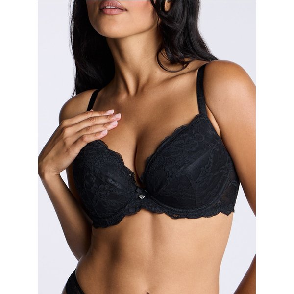 Boux Avenue Mollie padded plunge bra - Black - 28A