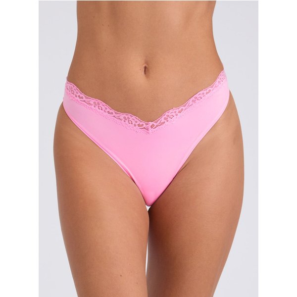 Boux Avenue Kaye high leg thong - Pink - 10
