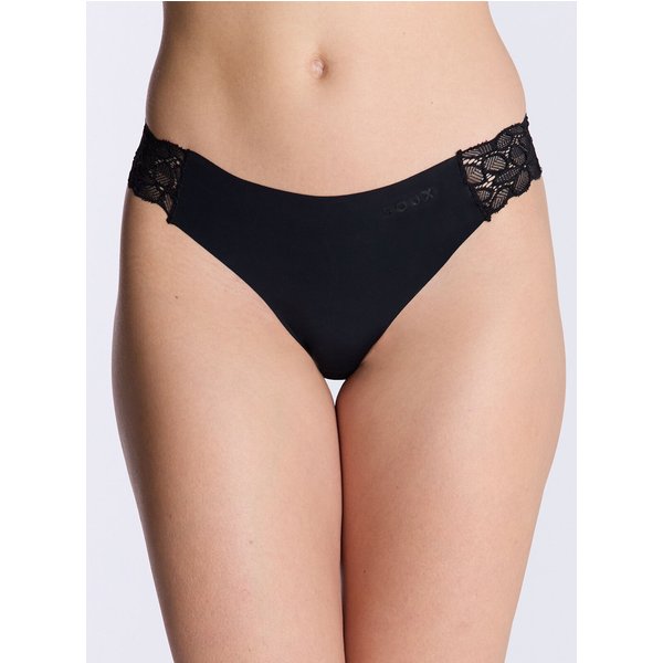 Boux Avenue Talulla microfibre brazilian knickers - Black - 06