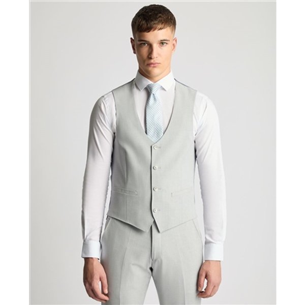 Remus Uomo Massa Waistcoat - Light Grey - 40R