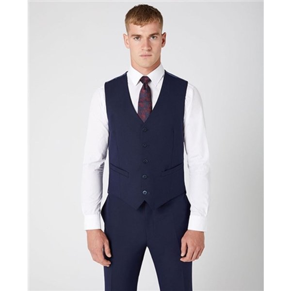 Remus Uomo Palucci Waistcoat - Navy - 42L