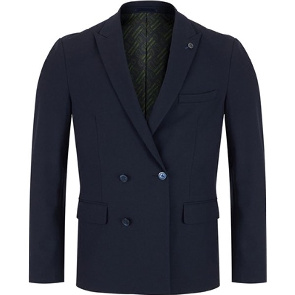 Remus Uomo Massimo Double Breasted Jacket - Dk Navy - 44R
