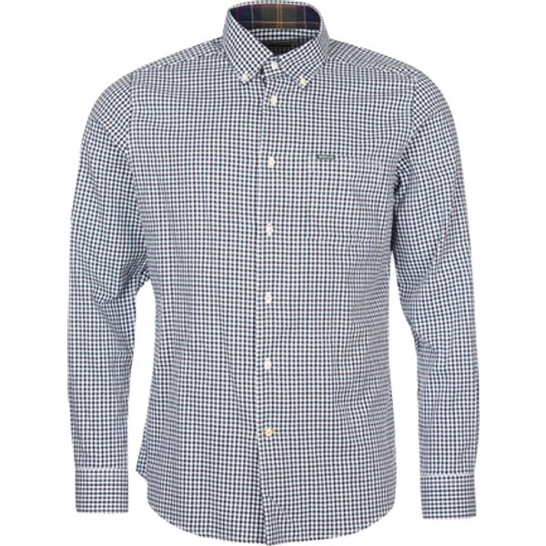 Barbour Padshaw Tailored Gingham Check Shirt - Green - M