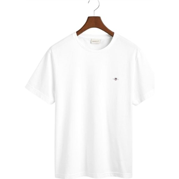 Gant Regular Shield T-Shirt - White - S