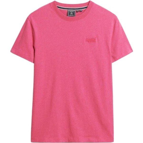 Superdry Essential Logo Emb T-shirt - Magenta - XL