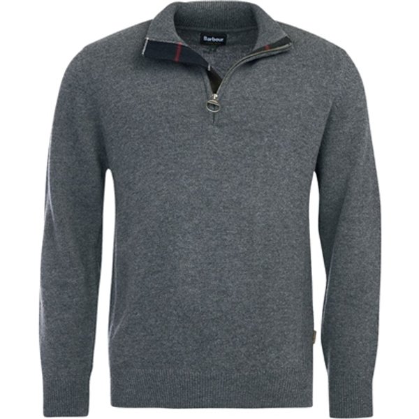 Barbour Holden Half Zip Knitted Jumper - Grey - L