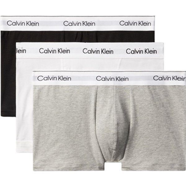 Calvin Klein 3 Pack Relaxed Dart Trunks - Multi - S