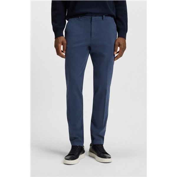 Boss H-Kaiton Stretch Cotton Chinos - Blue - 38/30