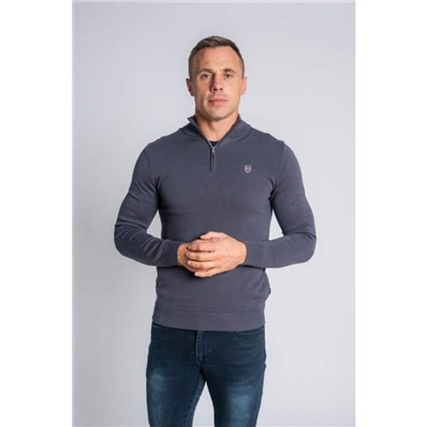 Xv Kings Perpignan Half Zip Jumper - Wolf Navy - XL