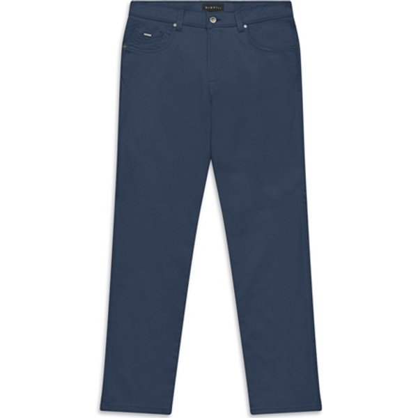 Bugatti Mens Casual 5 Pocket Trousers - Marine Blue - 32/30
