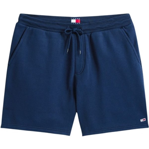 Tommy Jeans Small Flag Beach Shorts - Navy - XS