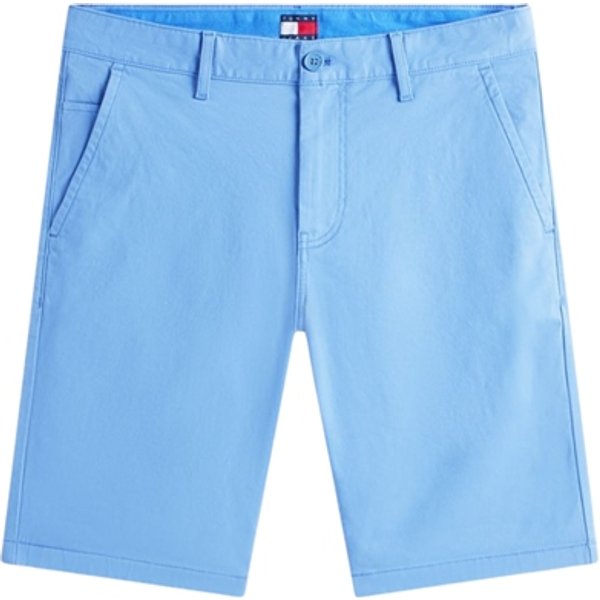 Tommy Jeans Scanton Twill Slim Chino Shorts - Blue - 30