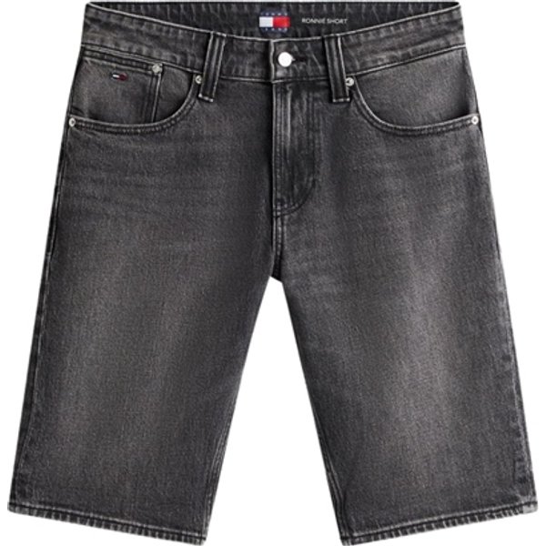 Tommy Jeans Ronnie Slim Denim Shorts - Black - 36