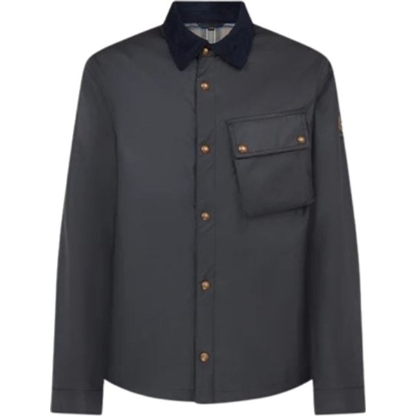 Belstaff Ground Waxed Cotton Jacket - Navy - M