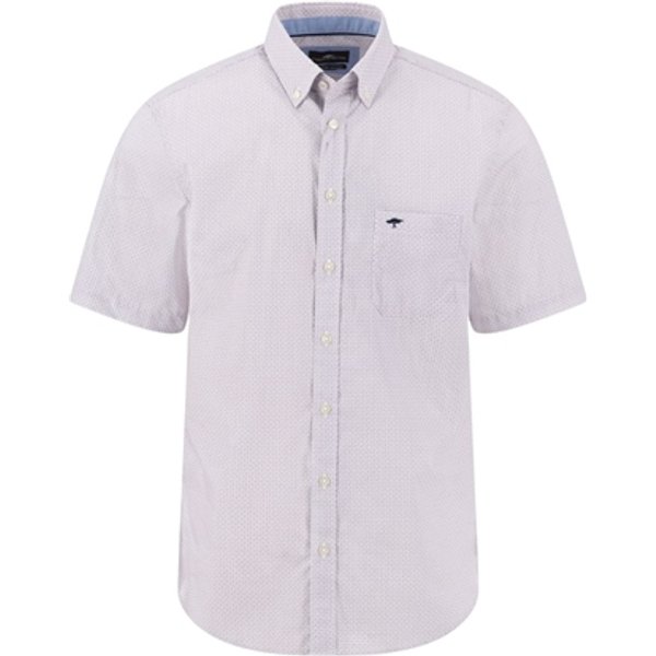 Fynch Hatton Minimal Print Short Sleeved - Beige - L