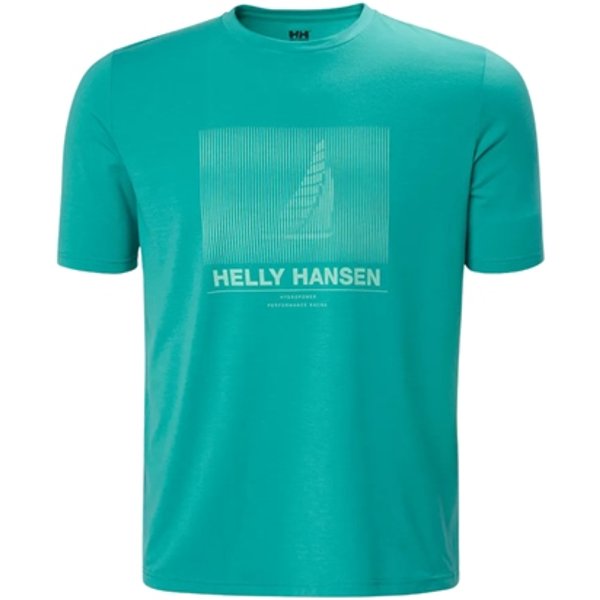 Helly Hansen Hp Race Sailing Graphic T-Shirt - Green - L
