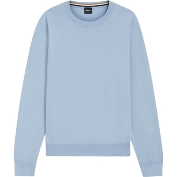 Boss Upacas Cotton Sweater - Blue - L
