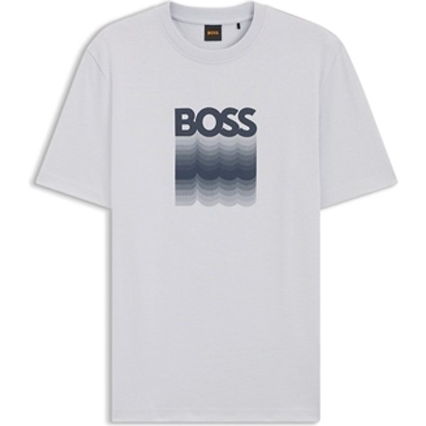 Boss Insignia Cotton Jersey T-shirt - Grey - S