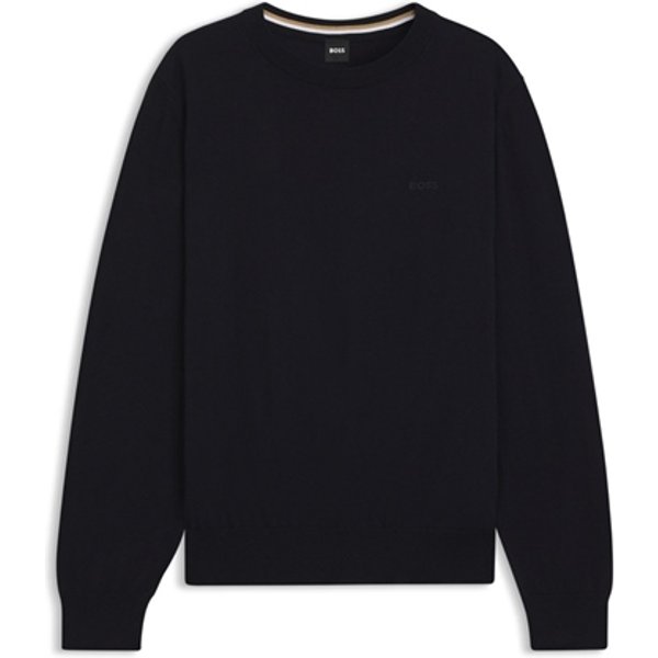 Boss Upacas-L Cotton Sweater - Black - M