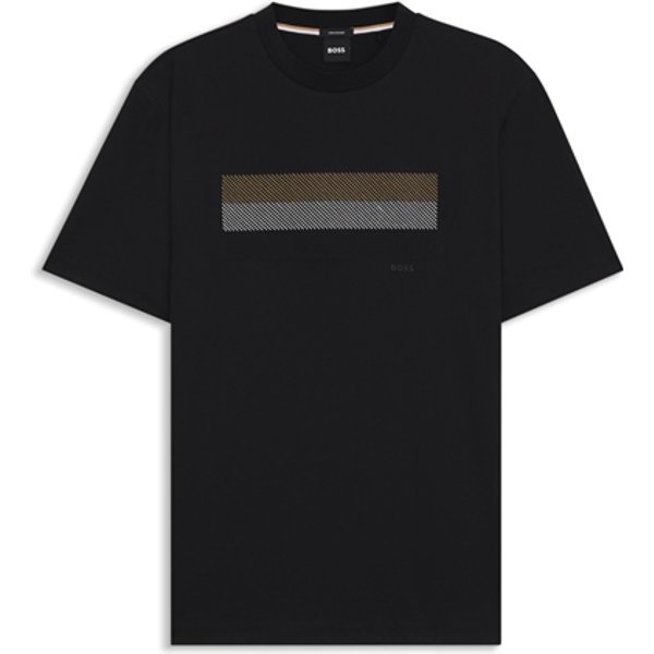 Boss C-Taut Stripe Artwork T-shirt - Black - L