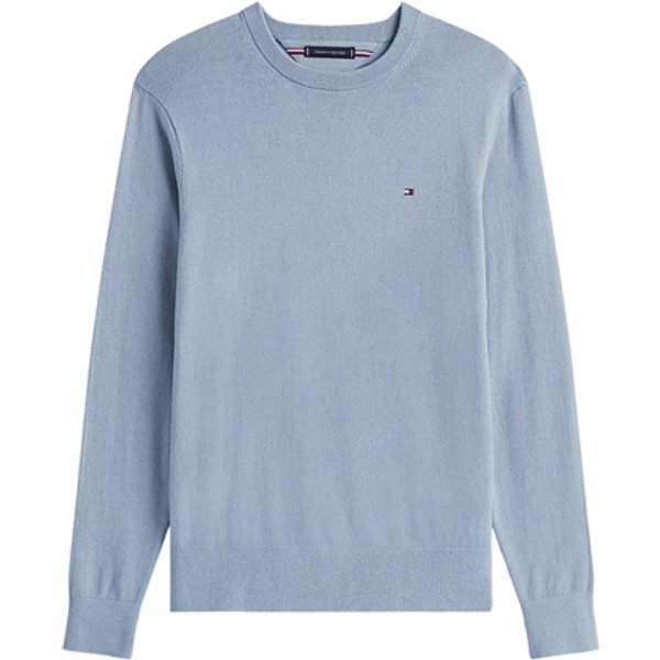 Tommy Hilfiger Pima Cotton Cashmere Blend Sweater - Blue - M