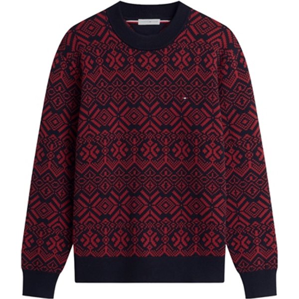 Tommy Hilfiger Aop Fairisle Cotton Sweater - Multi - M