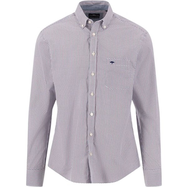 Fynch Hatton Graphic Flower B.D. Shirt - Pink - 3XL