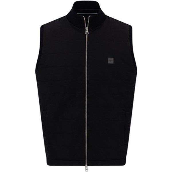 Fynch Hatton Hybrid Vest Nylon Gilet - Navy - M