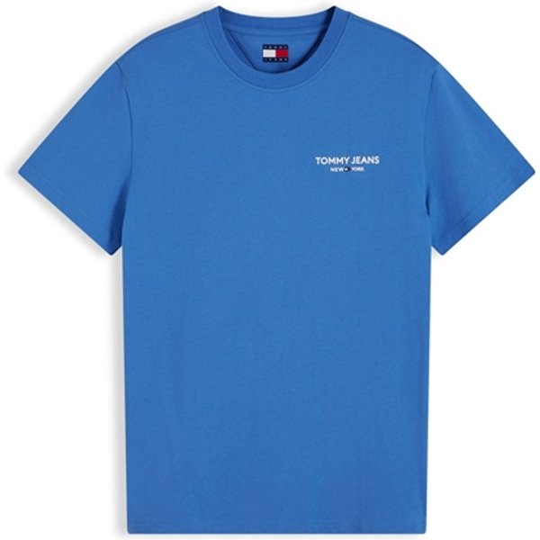 Tommy Jeans Slim Ny Linear Chest T-shirt - Blue - M