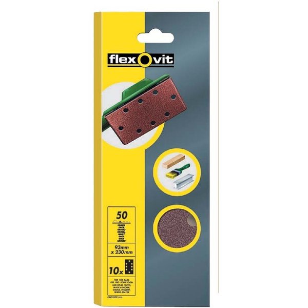 10 lijas gr 80 flexovit