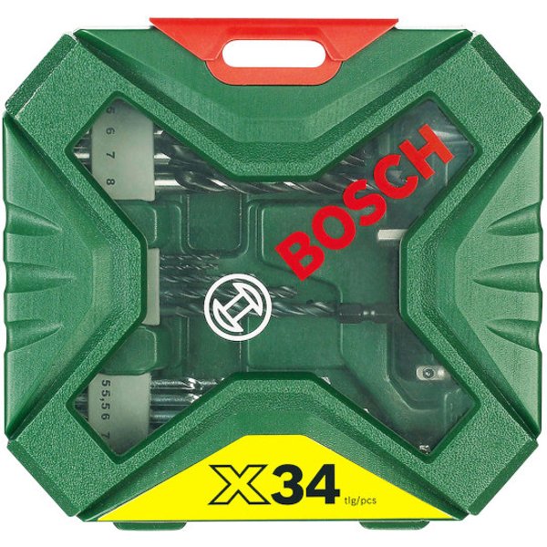 Maletín mixto 34 piezas bosch
