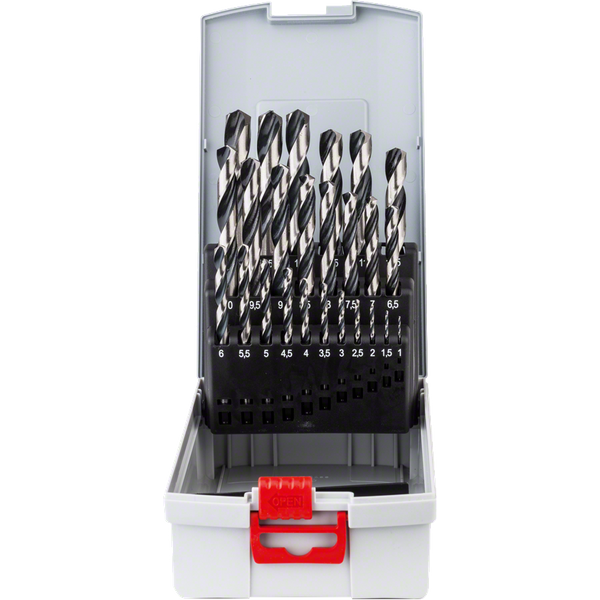 Set de 25 brocas hss pointteq bosch