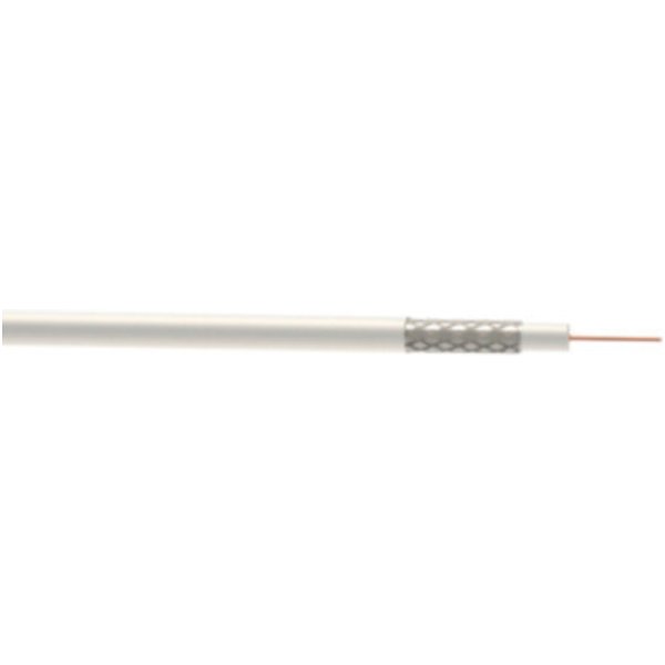 Cable coaxial tv 17 vatc blanco rollo 100m