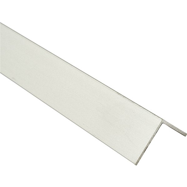 ángulo de aluminio anodizado 100 x 2,5 x 2,5 cm